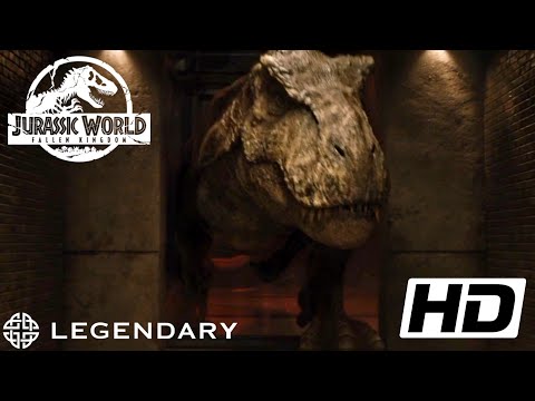Jurassic world Fallen kingdom (2018) FULL HD 1080P - Dinosaurs in cage cells Legendary movie clips