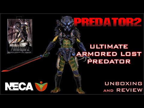 Ultimate Armored Lost Predator - Predator2 - NECA - Unboxing and review