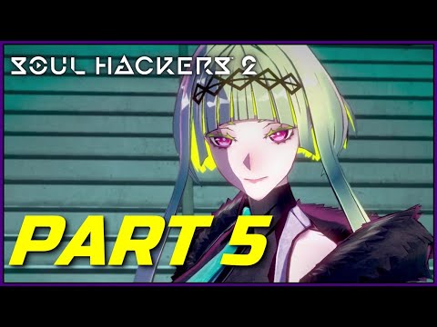 Soul Hackers 2 (PS4) - Walkthrough Part 5 | Arrow Sector 1F, Aion Directives, and Central Line