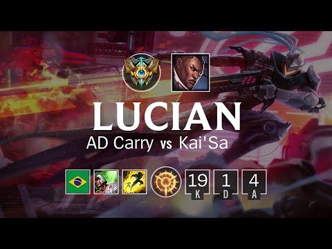 Lucian AD Carry vs Kai'Sa - BR Challenger Patch 8.11