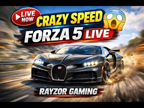 🔥Forza Horizon 5 LIVE | Crazy Speed Racing 😈🚗 | Rayzor Gaming