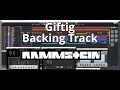 Rammstein Giftig Backing Track Instrumental Cover