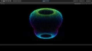 Audio visualizer unity particle systems