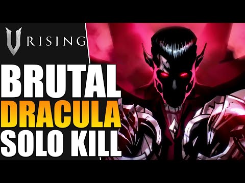 V Rising - Brutal Dracula Solo Kill W/ Commentary - Pistols