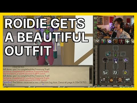 Roidie gets a beautiful outfit (Roidie) | OSRS Highlights