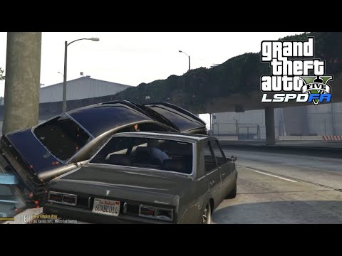GTA 5 LSPDFR MODS ROLEPLAY #12 - We Have Another Epic Car Chase Today