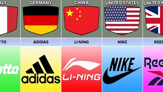 Sportswear Brands From Different Countries