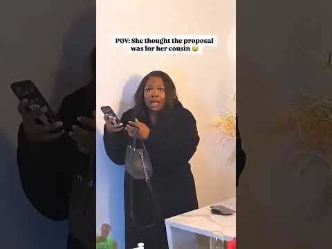 She was pleasantly surprised.. #proposal #love #wedding #PerfectMachForever