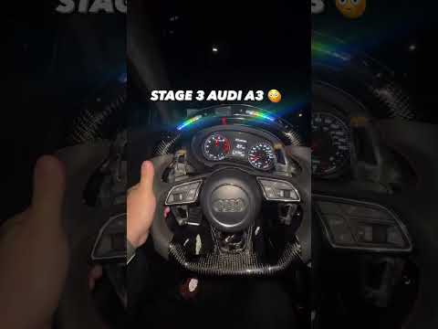 Stage 3 Audi A3 With ECU, TCU & Flame Tune.