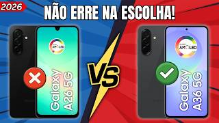 Galaxy A36 HUMILHA o A26? | Qual Comprar? COMPARATIVO COMPLETO!