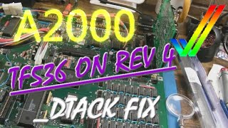 Commodore Amiga A2000 Rev 4 - TF536 Audio Too Fast & NMI Issue _DTACK Fix
