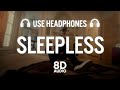 SLEEPLESS - AP Dhillon (8D AUDIO)
