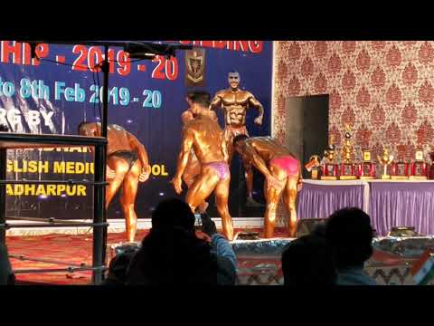 34th all India railway bodybuilding championship 2019-20 55kg wight