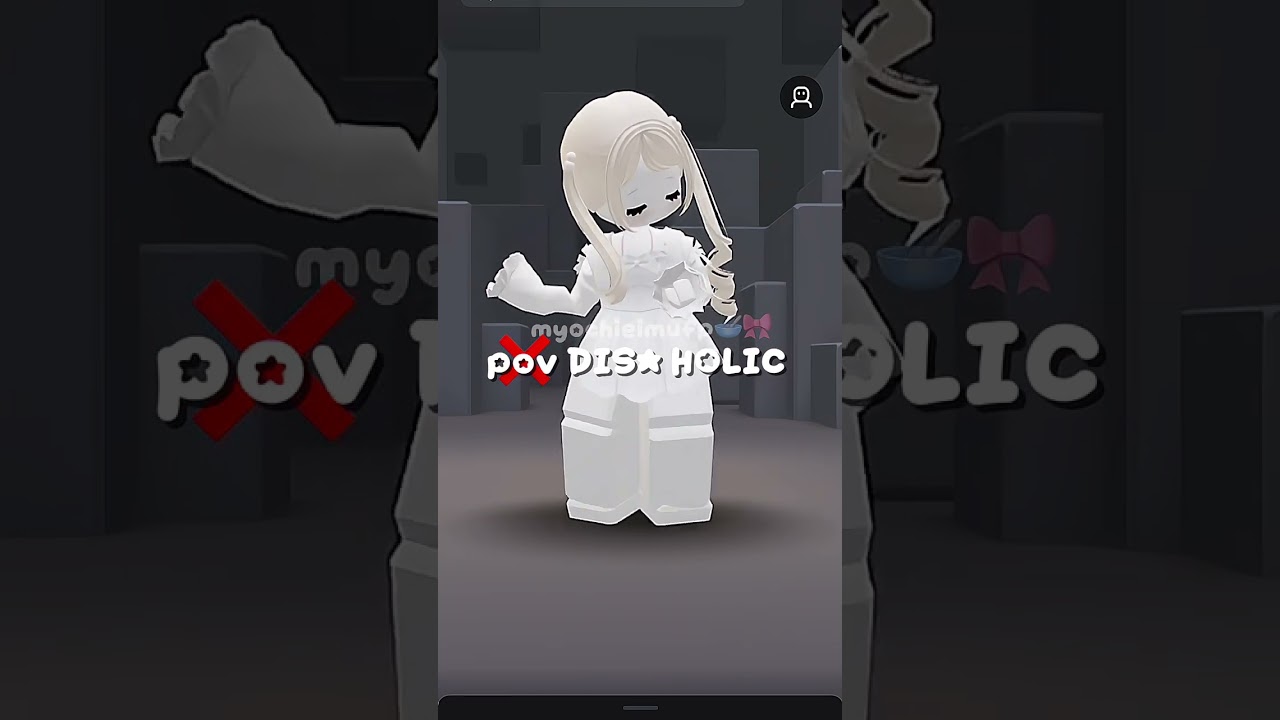 DISA HOLICC 😝 ib :: @aisyah_here7 #roblox #robloxedit #rbx #cute#fyp #disaholic #michieimufp