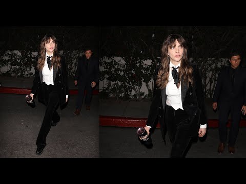 Model Cara Delevingne Attends The 2026 Grammys After Party With A Friend in West Hollywood!