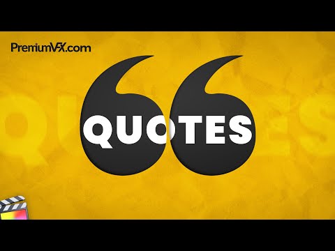 Quotes for Final Cut Pro