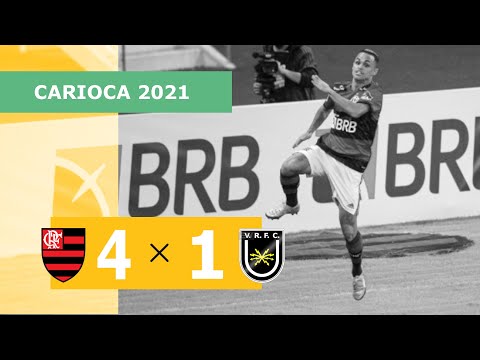 Flamengo 4 x 1 Volta Redonda – Gols – 08/05 – Campeonato Carioca 2021