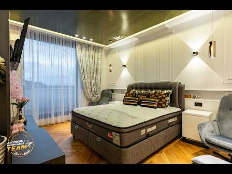 Deasupra Brasovului, penthouse spectaculos,420 mp, rooftop privat, panorama oras si munti,design bespoke,2 garaje — Video
