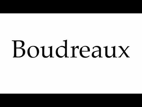 How to Pronounce Boudreaux