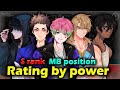The Spike S Rank Rating By Power MB Position All Characteristics Volleyball 3x3