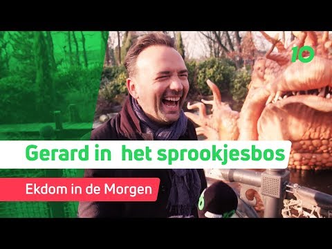 Gerard Ekdom krijgt rondleiding door het Sprookjesbos - Ekdom in de Morgen