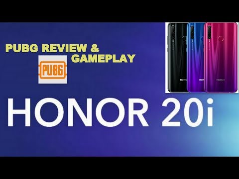 HONOR 20i GAMEING Review || honor 20i gameplay Pubg ||