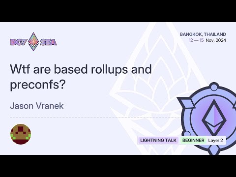 Wtf are based rollups and preconfs? preview