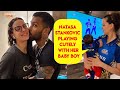 Hardik Pandya S WIFE Natasa Stankovic Playing CUTELY With Her BABY BOY Cute Video Bollywood Live