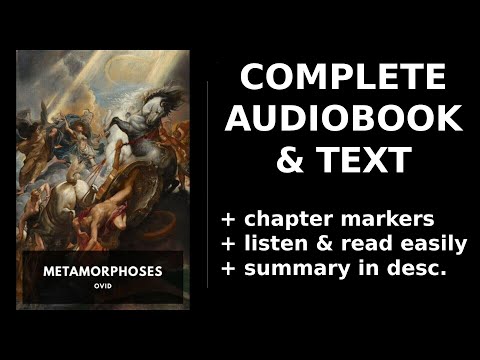Metamorphoses (1/2) 🌟 By Ovid. FULL Audiobook