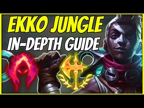 GUIDE ON HOW TO PLAY EKKO JUNGLE IN SEASON 10 - TOP TIER AP JUNGLE CHAMPION - League of Legends