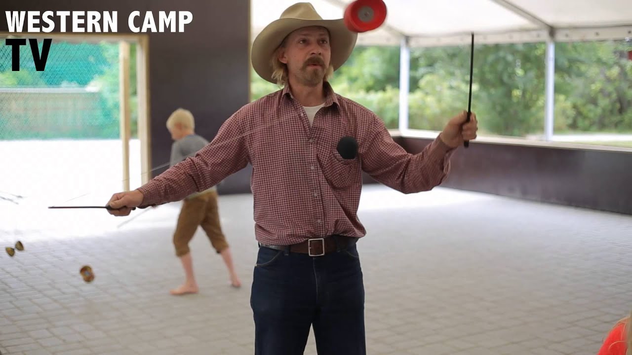 WesternCamp Tv - Gøglerskole med Texas Jack, næsten direkte ;)