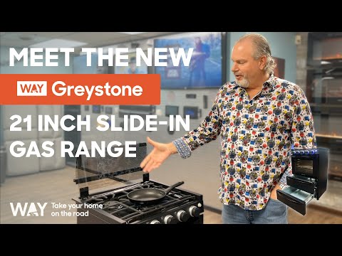 Meet the New Greystone 21 Inch Slide-In Gas Range