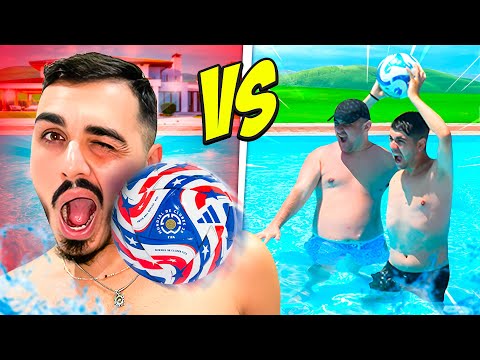 🏐🪖 PALLA AVVELENATA CHALLENGE in PISCINA!!! 🏊