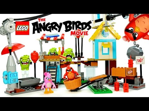 Vidéo LEGO Angry Birds 75824 : La démolition de cochon ville