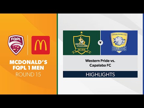 McDonald's FQPL 1 Men R15 - Western Pride vs. Capalaba FC Highlights
