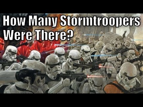 How Many Stormtroopers did the Empire Have? - Star Wars Explained
