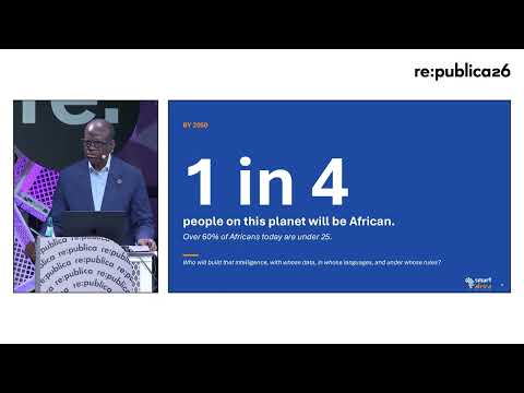 Video Thumbnail: re:publica 26: Lacina Koné – Writing Our Own History: The Path to Africa’s Digital Sovereignty