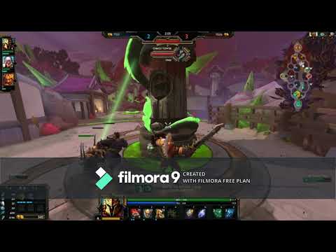 (low graphics) playing SMITE: JOUST mode  Part.1