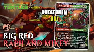 ๐ฅBIG RED WITH RAPH & MIKEY, TROUBLEMAKERS IS ACTUALY STRONG | MTG ARENA Standard TMT Ninja Turtles
