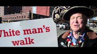 Candidate Bill McGaughey explains The White Man's Walk.