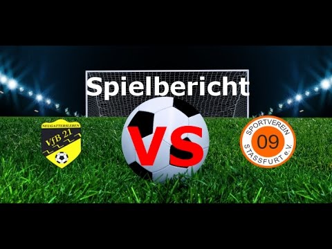 Spielbericht VFB 1921 Neugattersleben - SV 09 Stassfurt