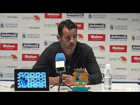 Rueda de prensa de Mere tras el CF Fuenlabrada 0-2 Pontevedra