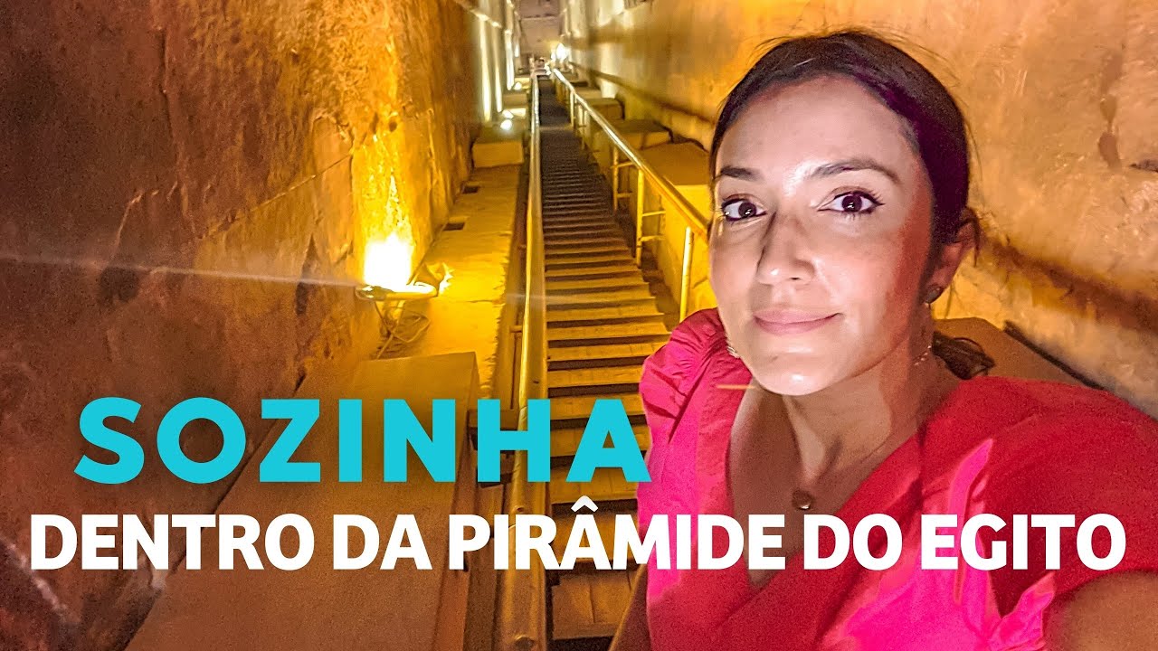 DENTRO DAS PIRÂMIDES DO EGITO - Como é dentro da Pirâmide de Quéops no Egito - Acordei quero viajar