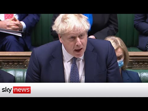 Boris Johnson apologises over attending lockdown Downing Street garden party