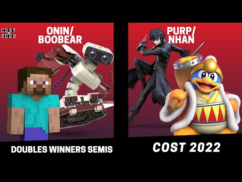 COST 2022 Doubles Winners Semis - Onin/Boobear vs Purp/Nhan -SSBU