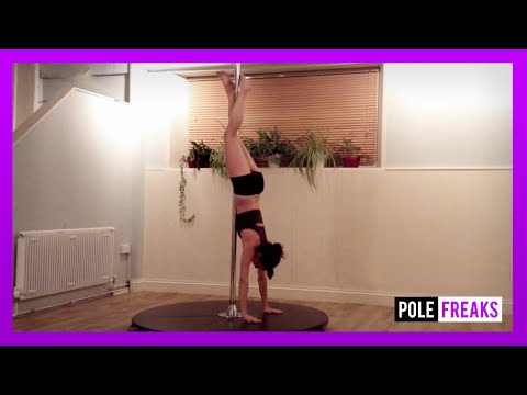 Push Dismount - Pole Dance Tutorial