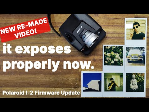 The Polaroid I-2 is better now! Firmware update fixes auto exposure issues!