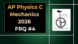 2026 AP Physics C Mechanics Free Response #4