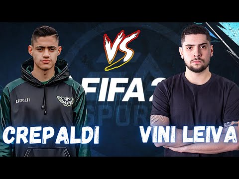 CREPALDI VS VINI LEIVA - FIFA 22 COPA DOS CAMPEÕES | PRÓ X PRÓ