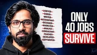 40 Jobs That Survive AI (& 40 That Don't)